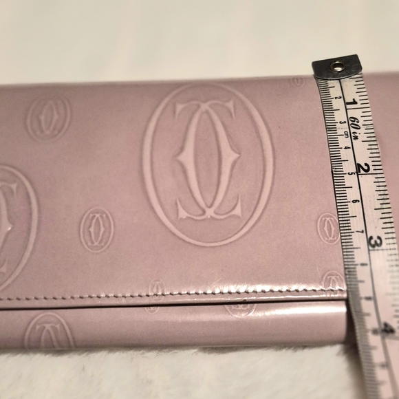 Carter\'s Elegant Pink Wallet  Embossed Wristlet